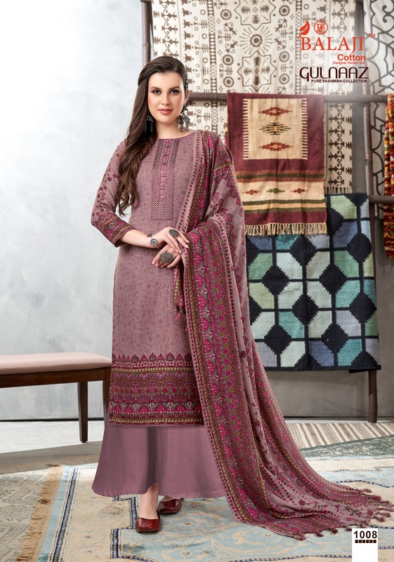 Balaji Gulnaaz Pashmina Wholesale Dress Material Collection